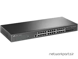 سوییچ تی پی لینک (TP-Link) مدل TL-SG3428X دارای 24 پورت - تجهیزات شبکه