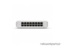 سوییچ Ubiquiti Networks مدل USW-LITE-16-PoE دارای 16 پورت - تجهیزات شبکه