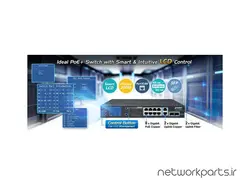 سوییچ پلنت (Planet) مدل GSD-1222VHP دارای 12 پورت - تجهیزات شبکه