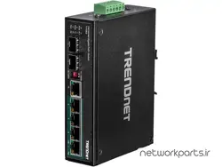 سوییچ ترندنت (TRENDnet) سری Industrial مدل TI-PG62 دارای 6 پورت - تجهیزات شبکه