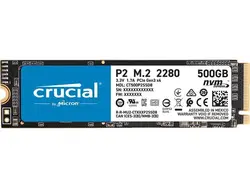هارد درایو اس اس دی (SSD) کورسیر (Corsair) مدل CT500P2SSD8 ظرفیت 500 گیگابایت فرم فاکتور M.2-2280 رابط NVMe - تجهیزات شبکه