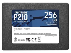 هارد درایو اس اس دی (SSD) پاتریوت (Patriot) مدل P210S256G25 ظرفیت 256 گیگابایت فرم فاکتور 2.5 اینچ رابط SATA - تجهیزات شبکه
