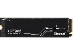 هارد درایو اس اس دی (SSD) کینگستون (Kingston) مدل SKC3000D-2048G ظرفیت 2048 گیگابایت فرم فاکتور M.2-2280 رابط NVMe - تجهیزات شبکه