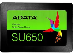 هارد درایو اس اس دی (SSD) ای دیتا (ADATA) مدل ASU650SS-120GT-R ظرفیت 120 گیگابایت فرم فاکتور 2.5 اینچ رابط SATA - تجهیزات شبکه