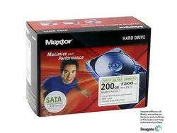 هارد دیسک درایو اینترنال مکستور (Maxtor) مدل L01M200 ظرفیت 200 گیگابایت سرعت 7200RPM رابط SATA - تجهیزات شبکه