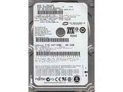 هارد دیسک درایو اینترنال فوجیتسو (Fujitsu) مدل MHZ2080BH ظرفیت 80 گیگابایت سرعت 5400RPM رابط SATA - تجهیزات شبکه