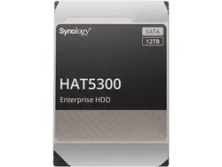 هارد دیسک درایو اینترنال سینولوژی (Synology) مدل HAT5300-12T ظرفیت 12 ترابایت سرعت 7200RPM - تجهیزات شبکه