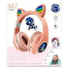 هدفون بلوتوثی Cat ear M7