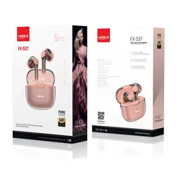 هندزفری بلوتوثی هیسکا مدل FX-537 ا Hiska FX-537 Bluetooth Earbuds