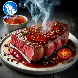 استیک گوساله جنگلی سوپر اسپایسی