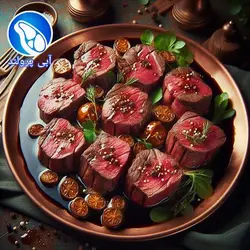 چنجه کباب بره با مرینیت پاسترامی