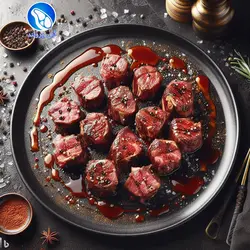چنجه کباب بره با مرینیت دودی باربیکیو
