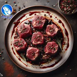 چنجه کباب بره با مرینیت  چوراسکو آرژانتینی