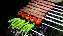 مایه کباب کوبیده گوسفند و گوساله