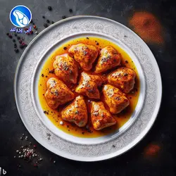 جوجه کباب ران زعفرانی
