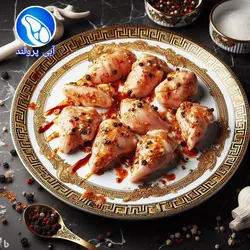 جوجه کباب اسپایسی  سینه با استخوان