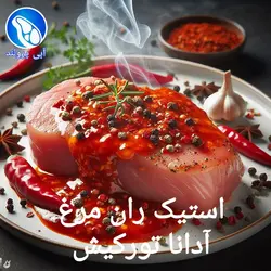 استیک ران مرغ آدانا تورکیش