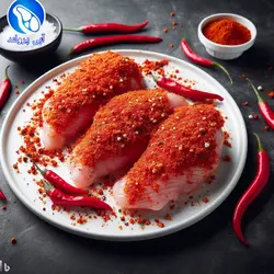 فیله مرغ اسپایسی با پودر سوخاری
