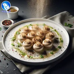 قارچ کبابی زیره و ترخون مراکشی