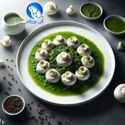 قارچ کبابی سبزیجات معطر