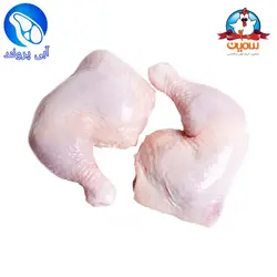 ران مرغ کامل سمین با پوست
