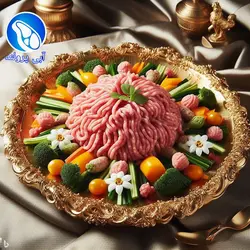 چرخکرده بوقلمون سمین