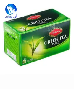چای کیسه ای سبز خالص گلستان 25 عدد