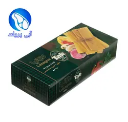 لازانیا شیاردار سریع پخت تک ماکارون 450 گرم