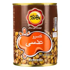 کنسرو عدسی بهروز