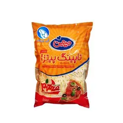 پنیر پیتزا تاپینگ دو رنگ میهن (۲ کیلوئی)