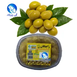 زیتون شور با هسته کنسروی وکیوم ( ۴۰۰ گرمی)