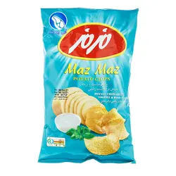 چیپس ماست و ریحان مزمز ۶۵ گرم