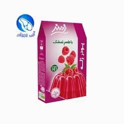 پودر ژله با طعم‌ تمشک فرمند