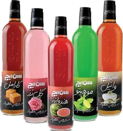 سیروپ طعم دار سن ایچ 840 گرم
