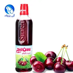 شیشه شربت آلبالو 780 گرم سن ایچ
