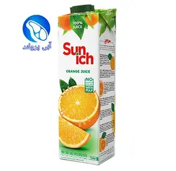 آب پرتقال پالپ دار سن ایچ یک لیتری