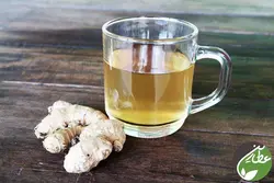 عرق زنجبیل (حجم بطری 1 لیتر می باشد)