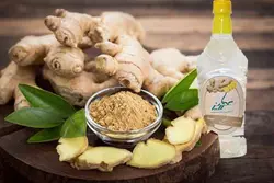 عرق زنجبیل (حجم بطری 1 لیتر می باشد)