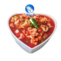 ترشی مخلوط آب گوجه ای