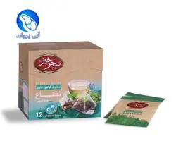 دم نوش نعناع و کاکوتی سحرخیز 12 عددی