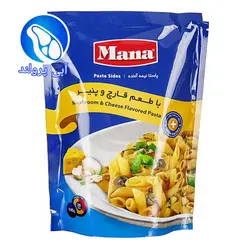 پاستا نیمه آماده با طعم پنیر و کاری مانا 145 گرم