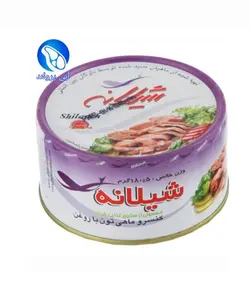 کنسرو تن ماهی شیلانه در روغن ۱۸۰ گرم
