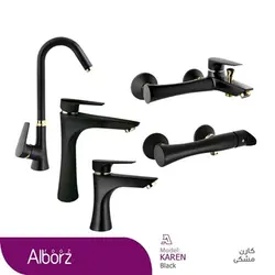 شیرآلات البرز روز مدل کارن مشکی