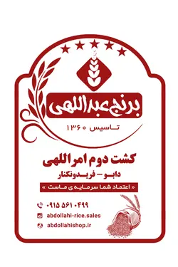 برنج کشت دوم امرالهی