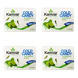 آبنبات سرد با طعم بلوبری و اکالیپتوس بدون قند کامور - 30 گرم - فورسماژور پاساژ کالا - نمایش محصول به میلیونها مخاطب