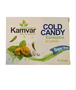 آبنبات سرد با طعم لیمو و اکالیپتوس بدون قند کامور - 30 گرم - فورسماژور پاساژ کالا - نمایش محصول به میلیونها مخاطب