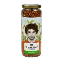 موسلی گرانولا بادام هندی و حبه خرما وگان چاربان - 380 گرم - فورسماژور پاساژ کالا - نمایش محصول به میلیونها مخاطب