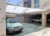 تورشید سایبان سفید 80 درصد ضد آفتاب (ابعاد 3 در 2) دور دوزی شده و حلقه دار