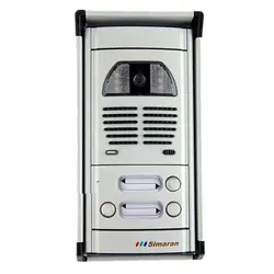 پنل آیفون تصویری تصویری سیماران 3واحدی مدل فوژان کارتی VFC3/N