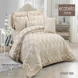 سرویس روتختی مخمل لاویتا Lavita مدل نورای Nuray دونفره 8 تکه